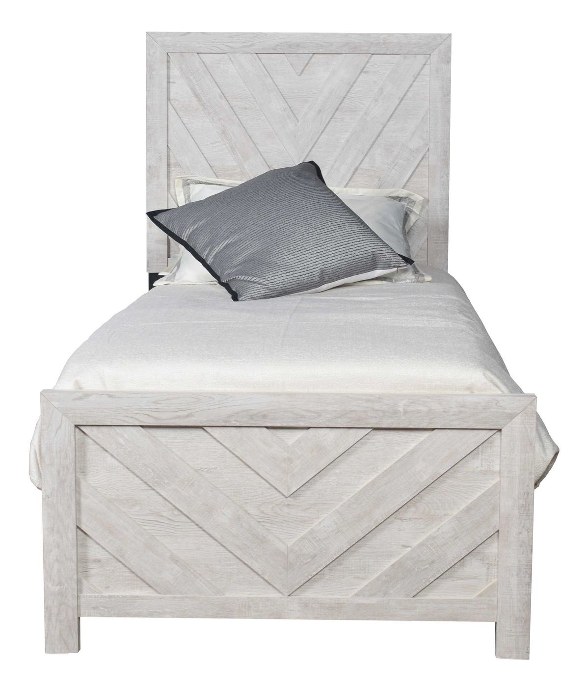 Denver Wood Veneer Panel Bed