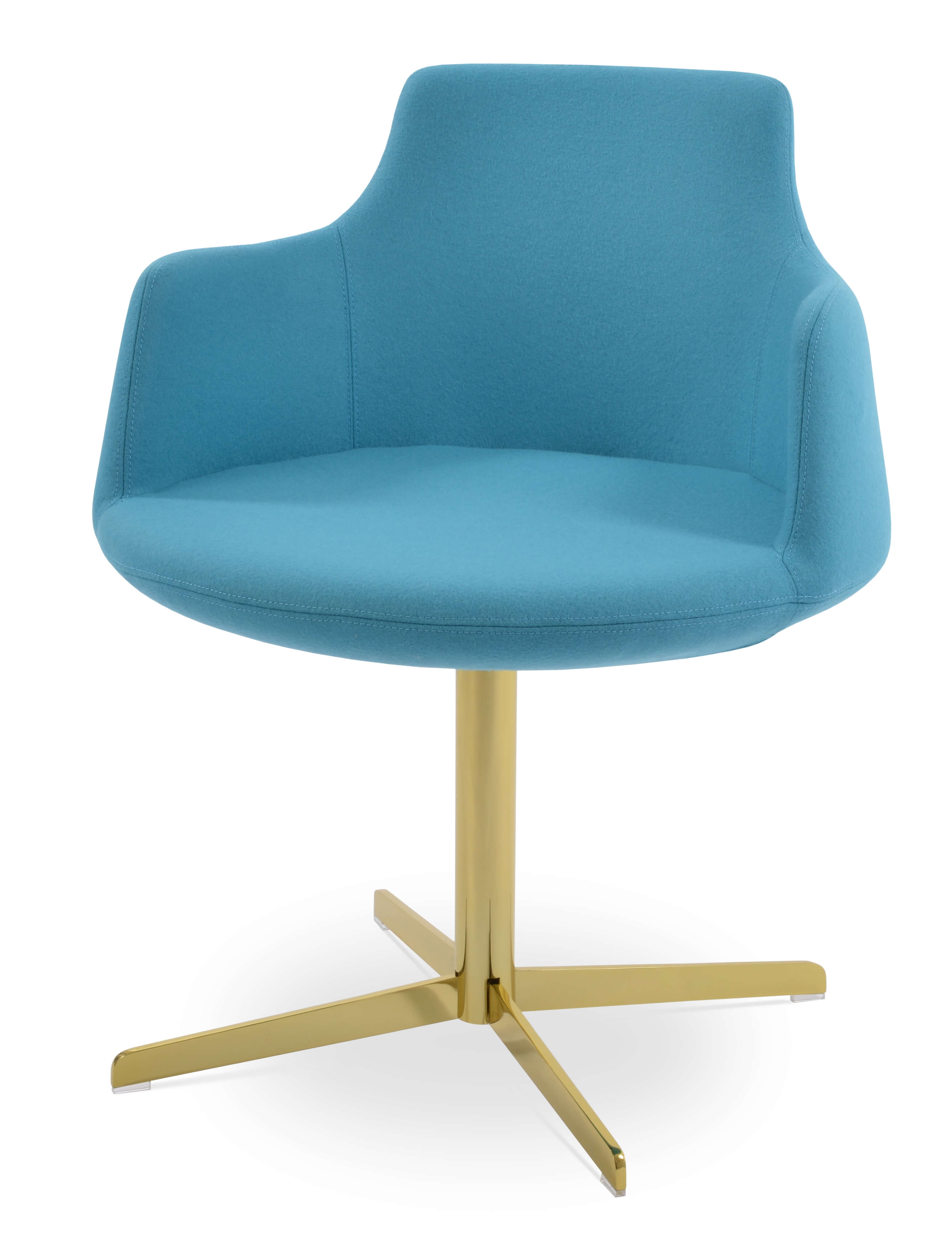 Dervish 4 Star Swivel Dining Chair