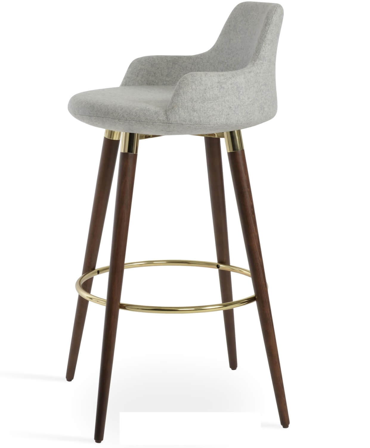 Dervish Wood Bar Stool