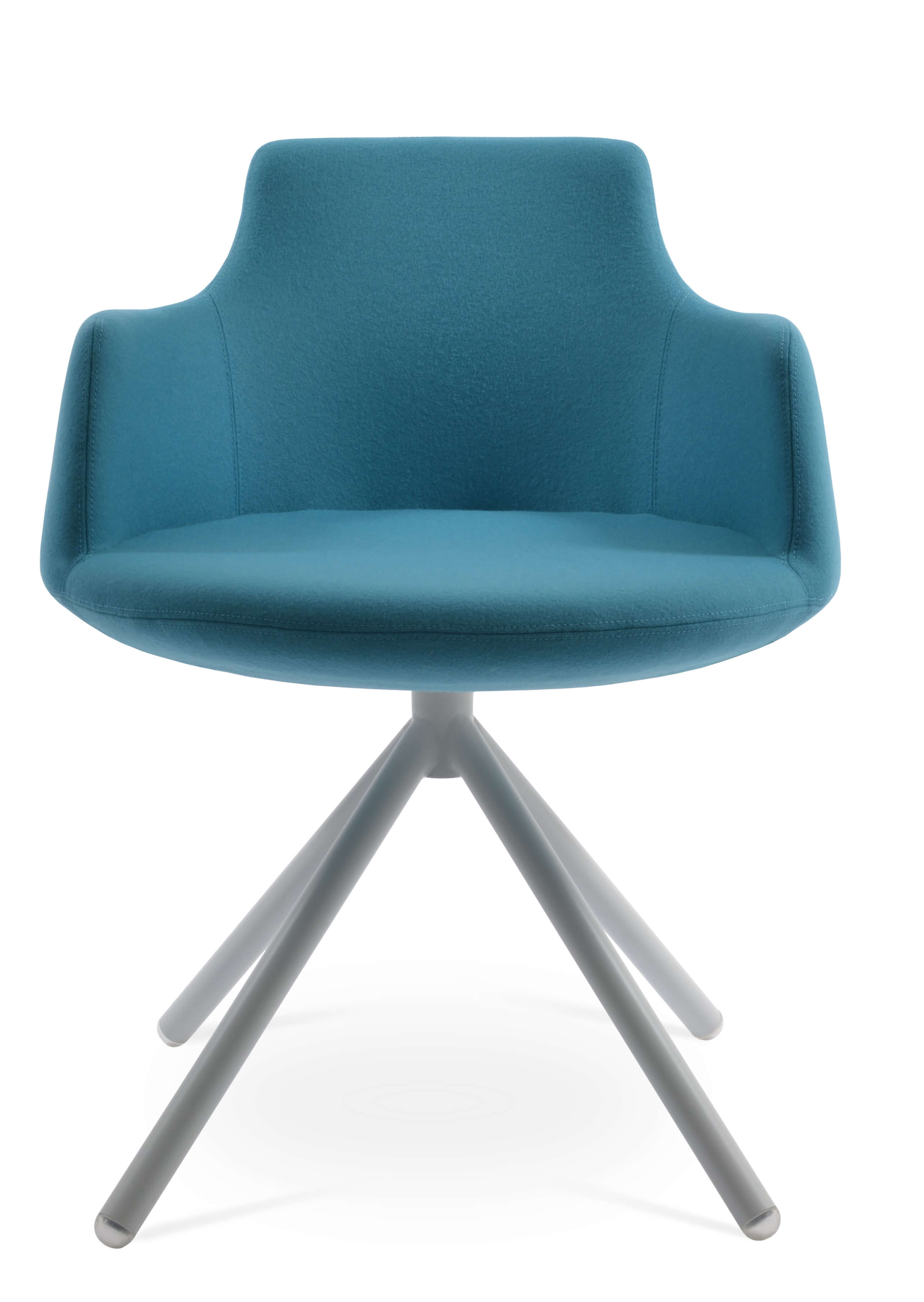 Dervish Stick Swivel Dining Chair