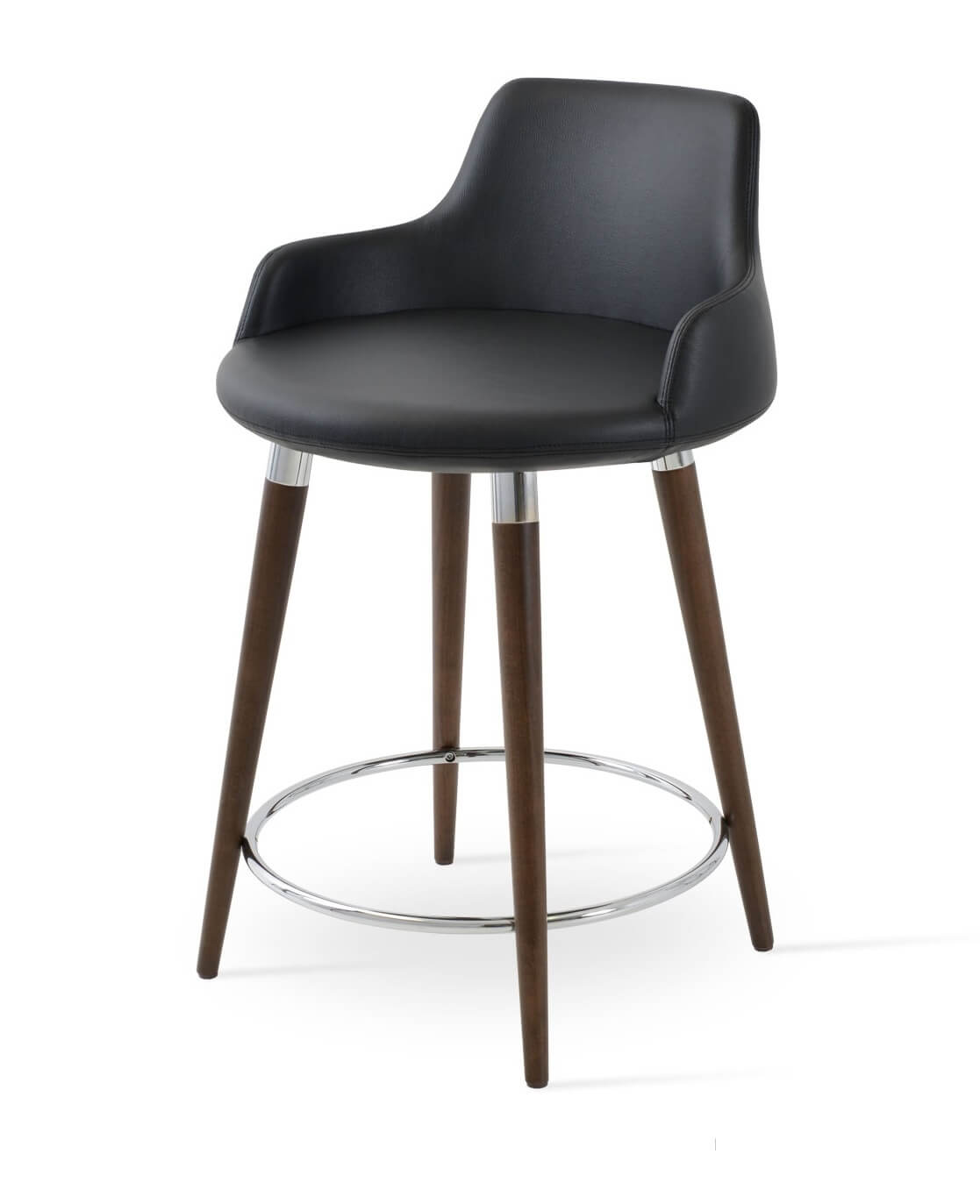 Dervish Wood Counter Stool