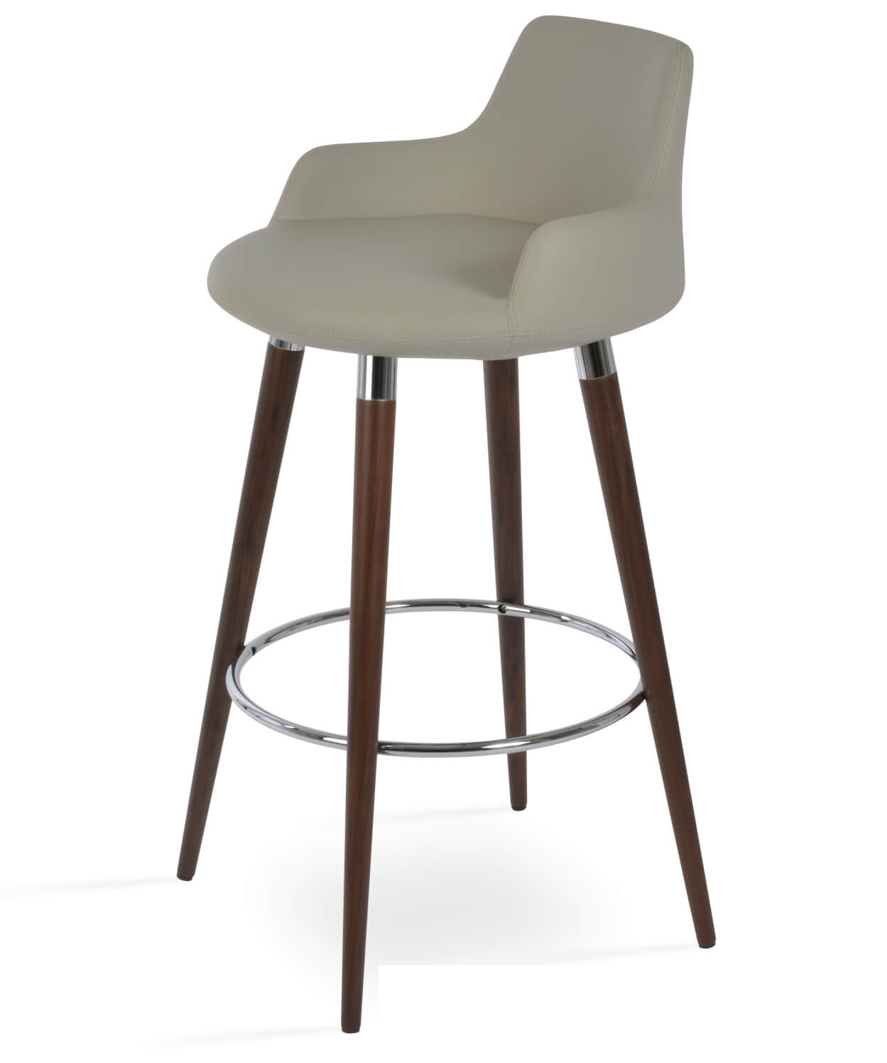 Dervish Wood Bar Stool