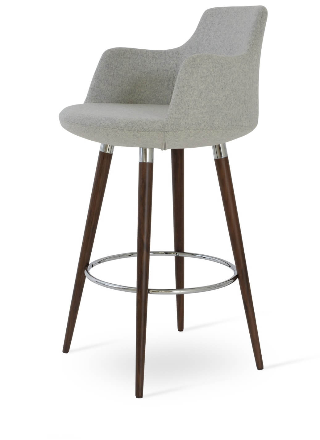 Dervish Wood Bar Stool
