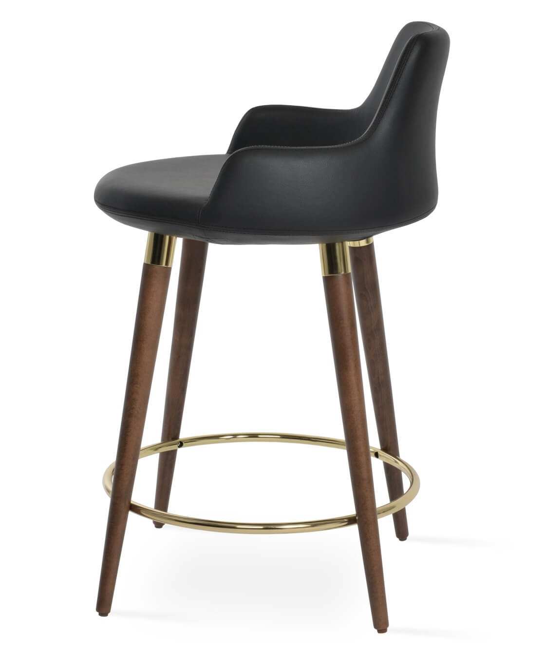 Dervish Wood Counter Stool