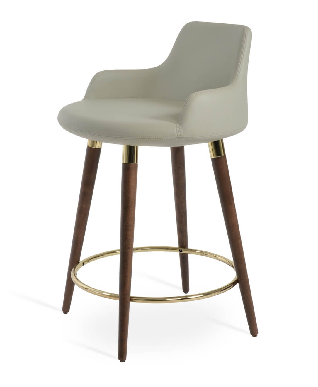 Dervish Wood Counter Stool