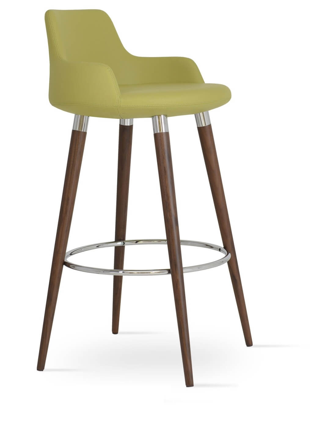 Dervish Wood Bar Stool