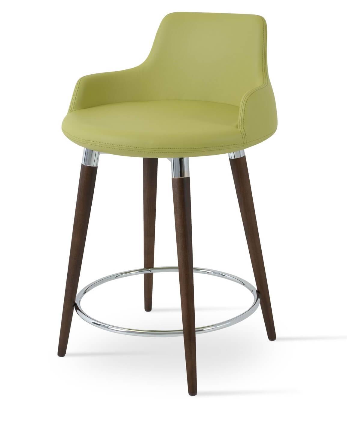 Dervish Wood Counter Stool
