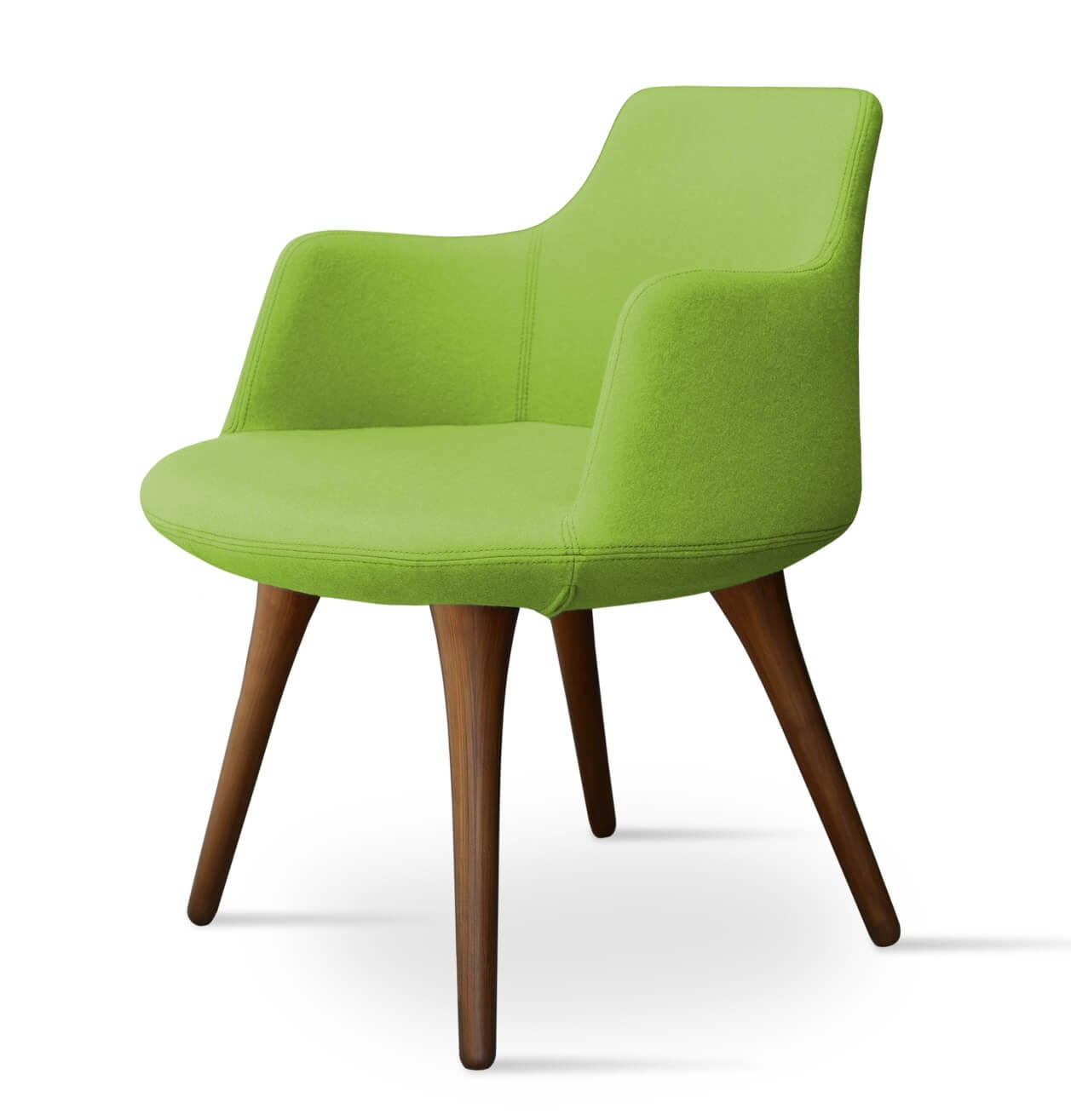 Dervish Dining Chair w/Wood Base