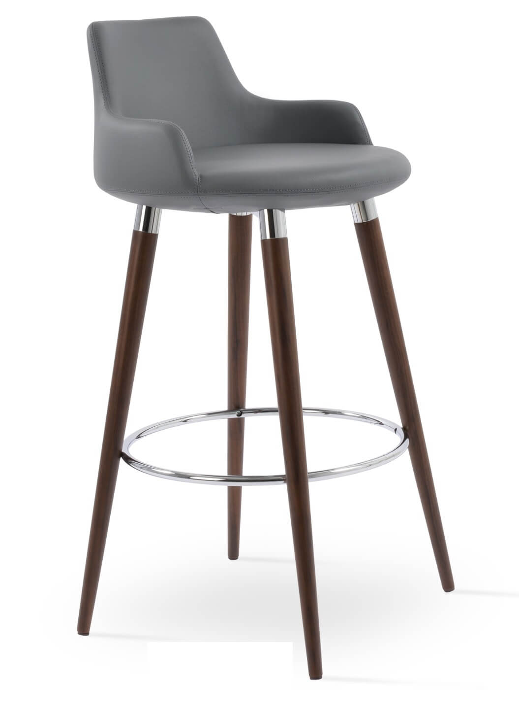 Dervish Wood Bar Stool