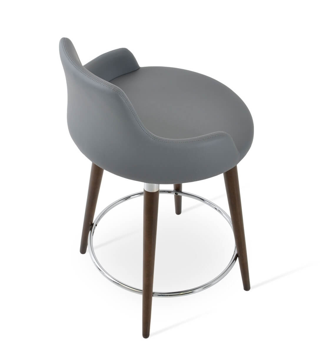 Dervish Wood Counter Stool