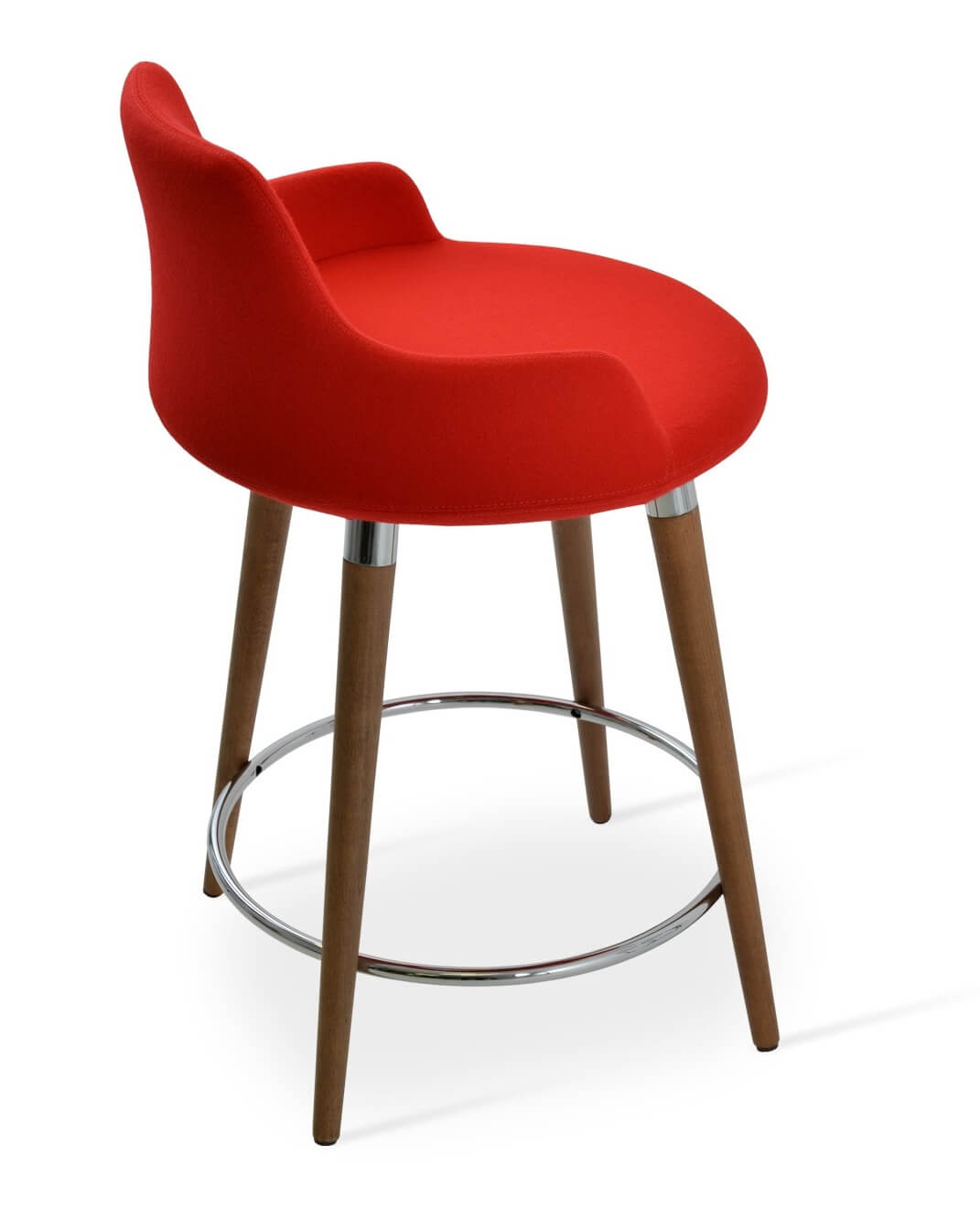 Dervish Wood Counter Stool