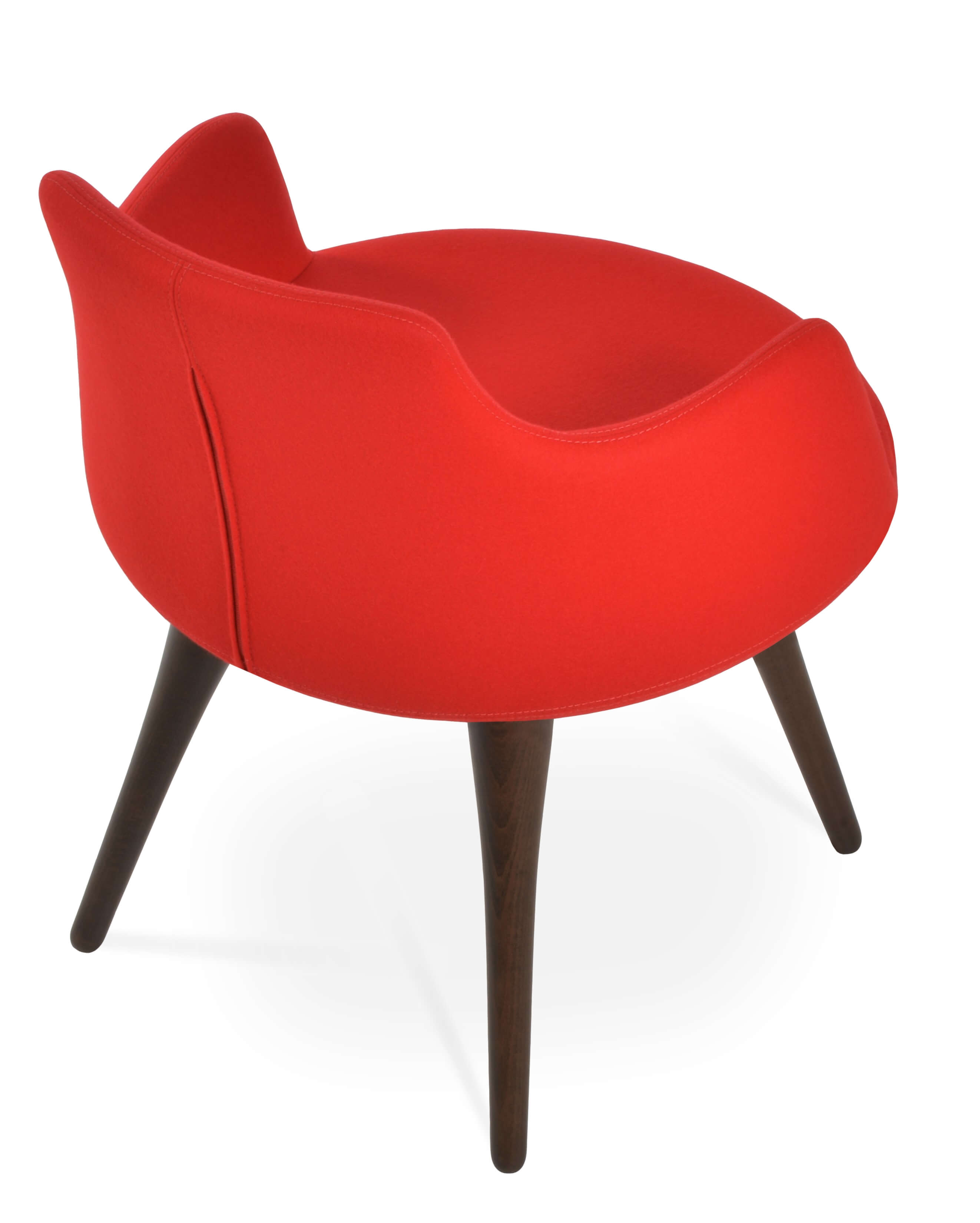 Dervish Dining Chair w/Wood Base