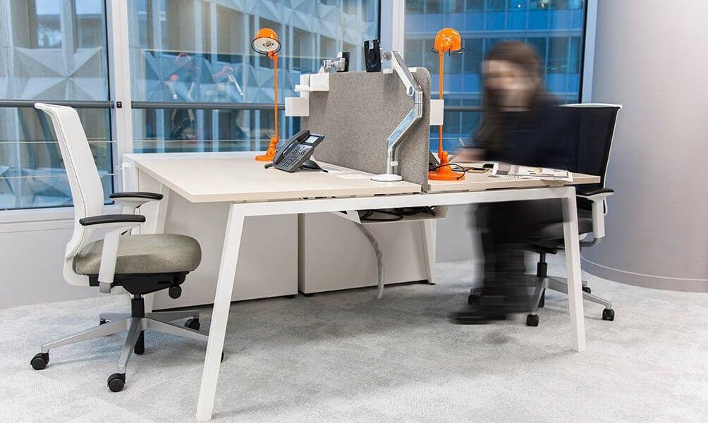 Nova A 47.2" Office 2-Desk Bench