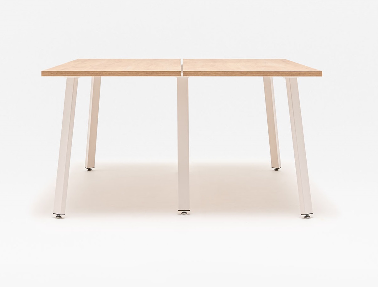 Ogi A Office Straight 2-Desk Bench