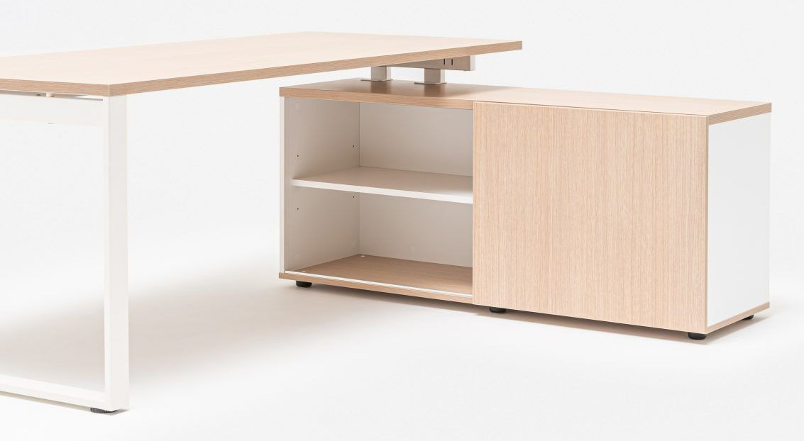 Ogi Q Office Desk Managerial Cabinet