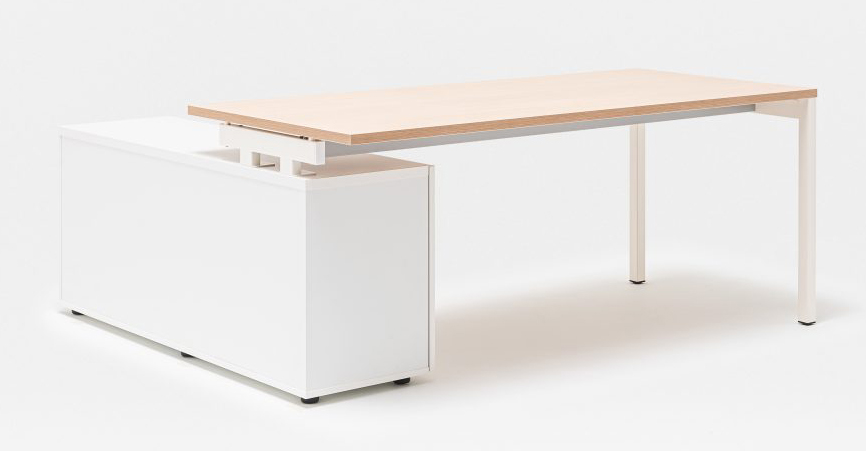Ogi Y Office Desk Managerial Cabinet