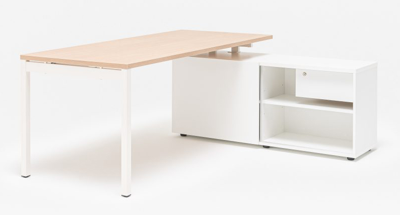 Ogi Y Office Desk Managerial Cabinet