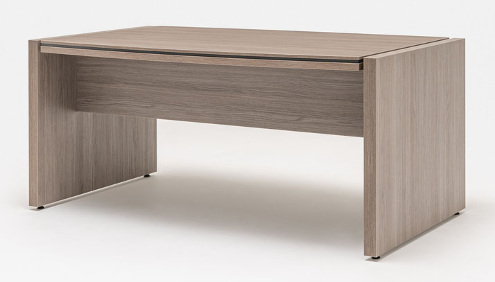 Status Office Melamine L-Shaped Executive Desk, Composition 5