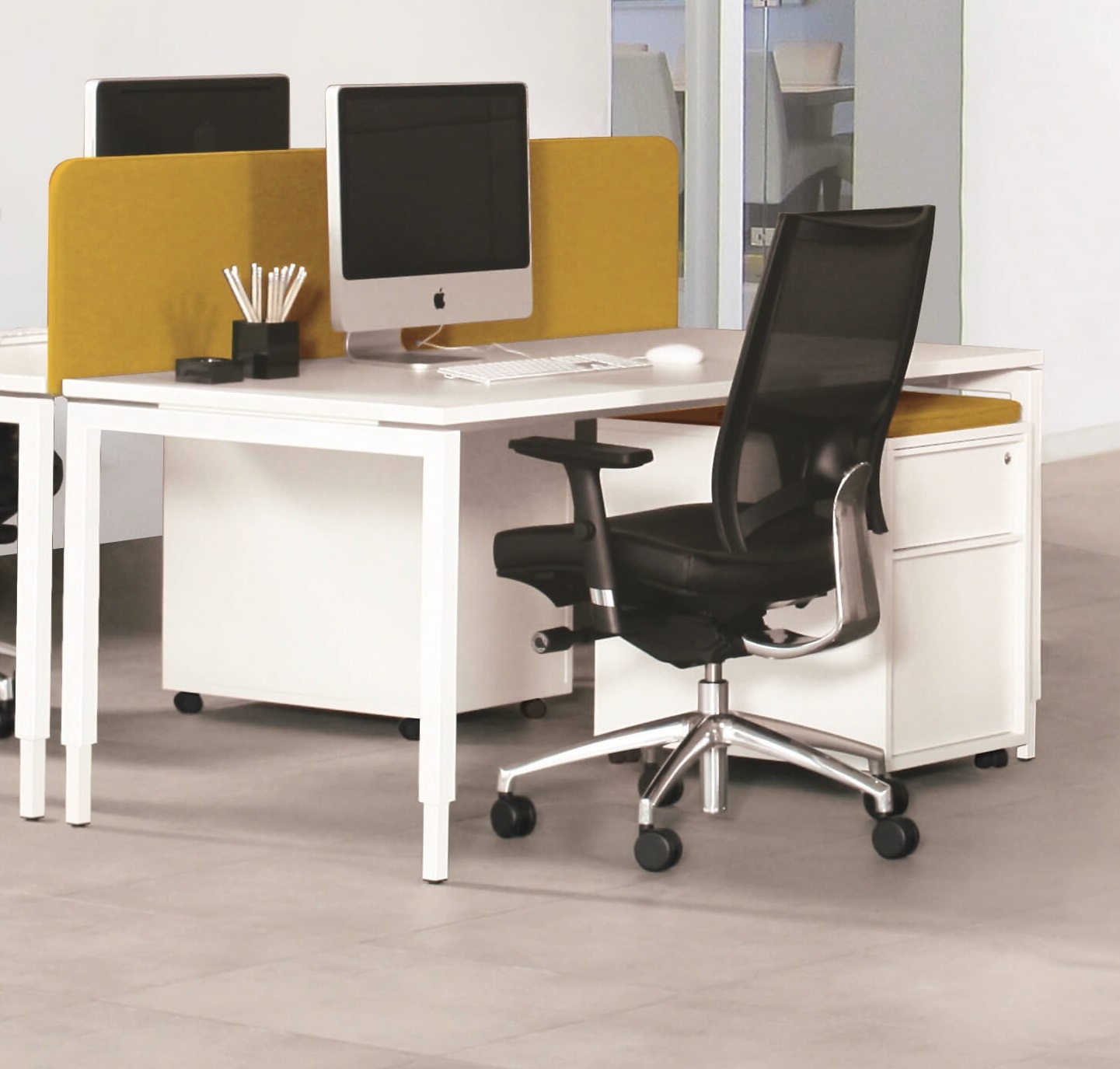 Nova H 55.1" Height Adjustable Desk modern office environments