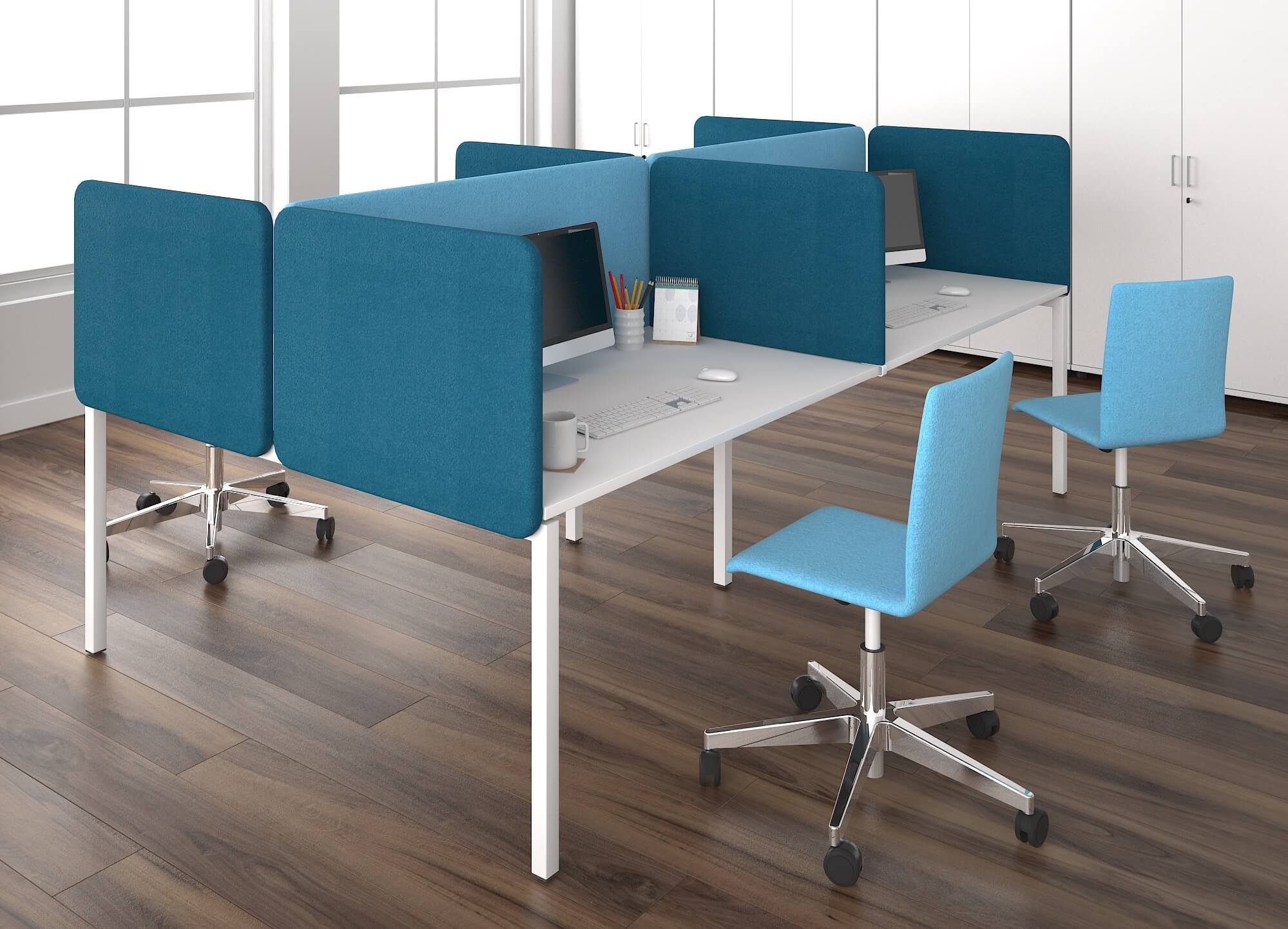 Nova Acoustic Screens Desk