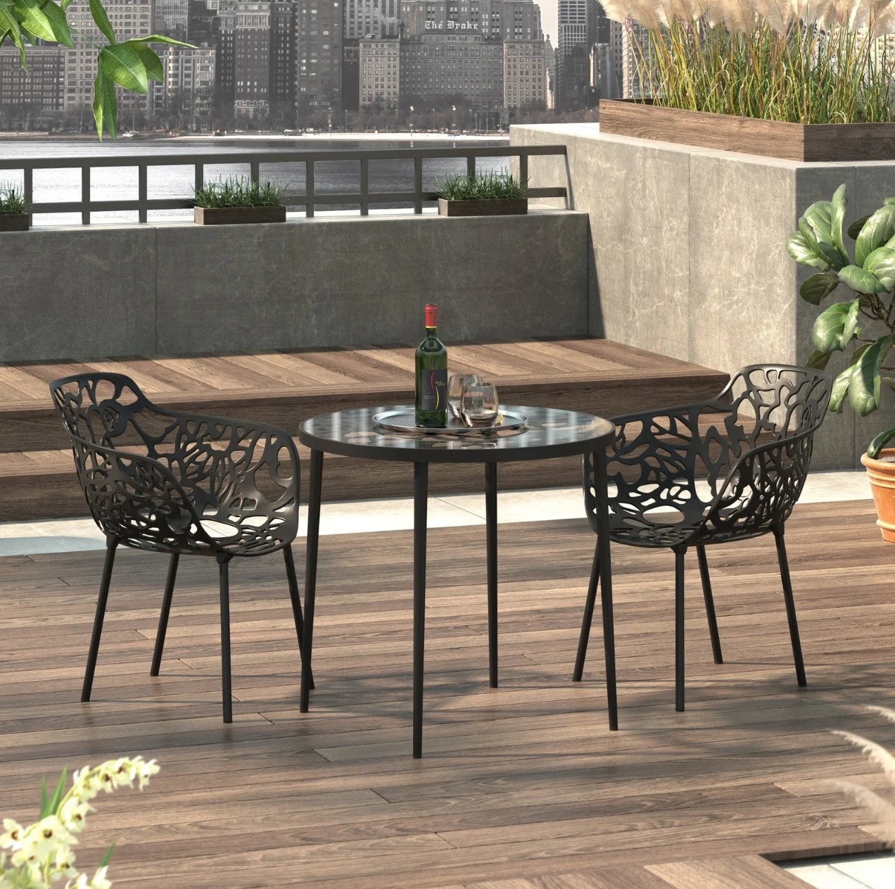 Devon Tree Design Indoor/Outdoor Bistro Dining Table
