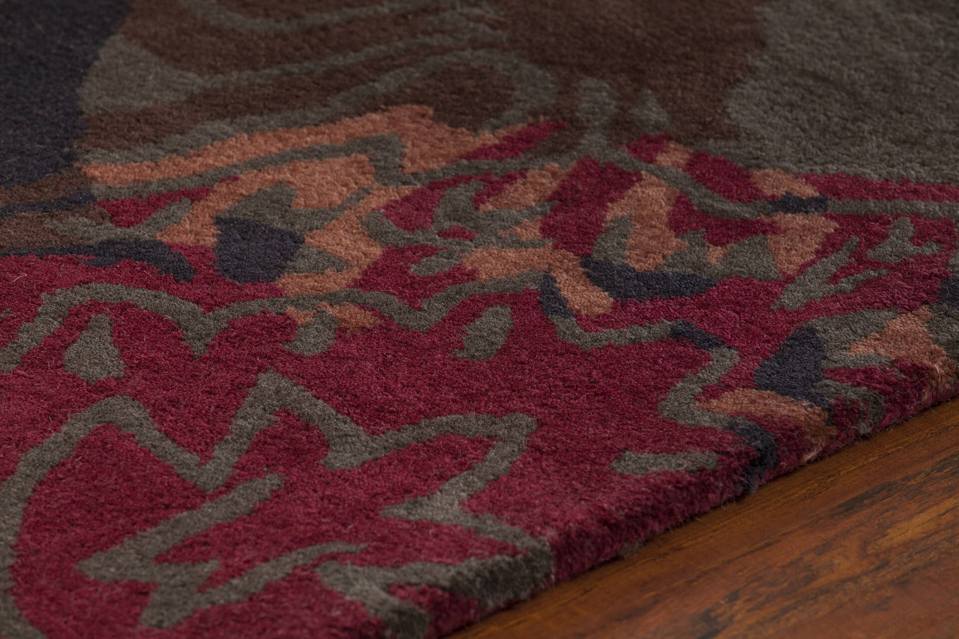 Dharma Wool Rectangular Handmade Rug, 5' x 7'6"