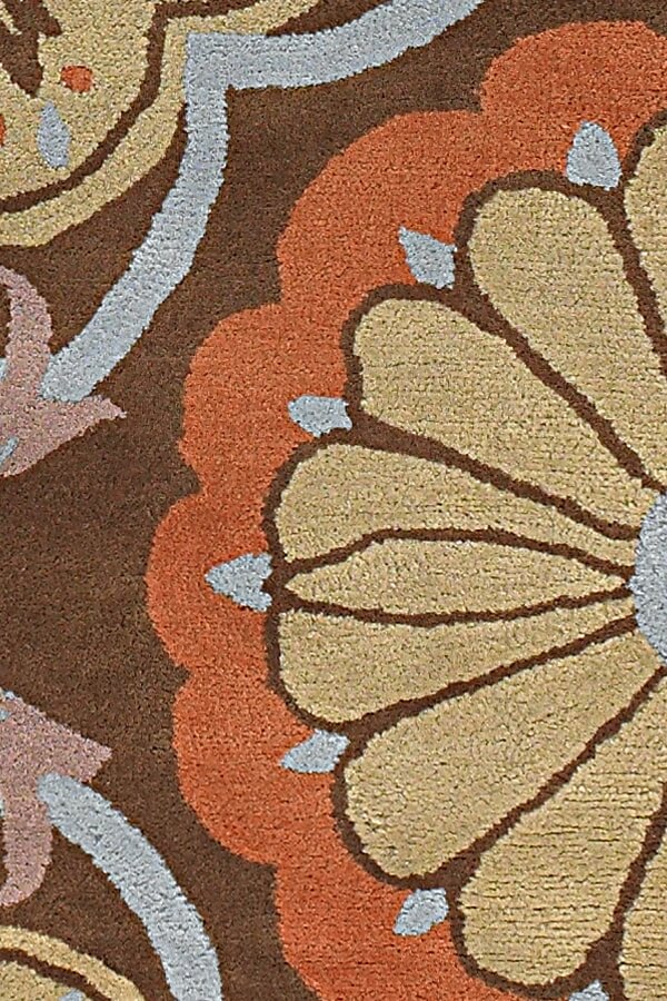 Dharma Wool Rectangular Handmade Rug, 5' x 7'6"