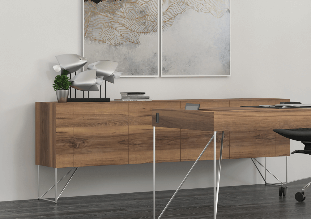 Air Executive Office Cabinet w/4 Doors