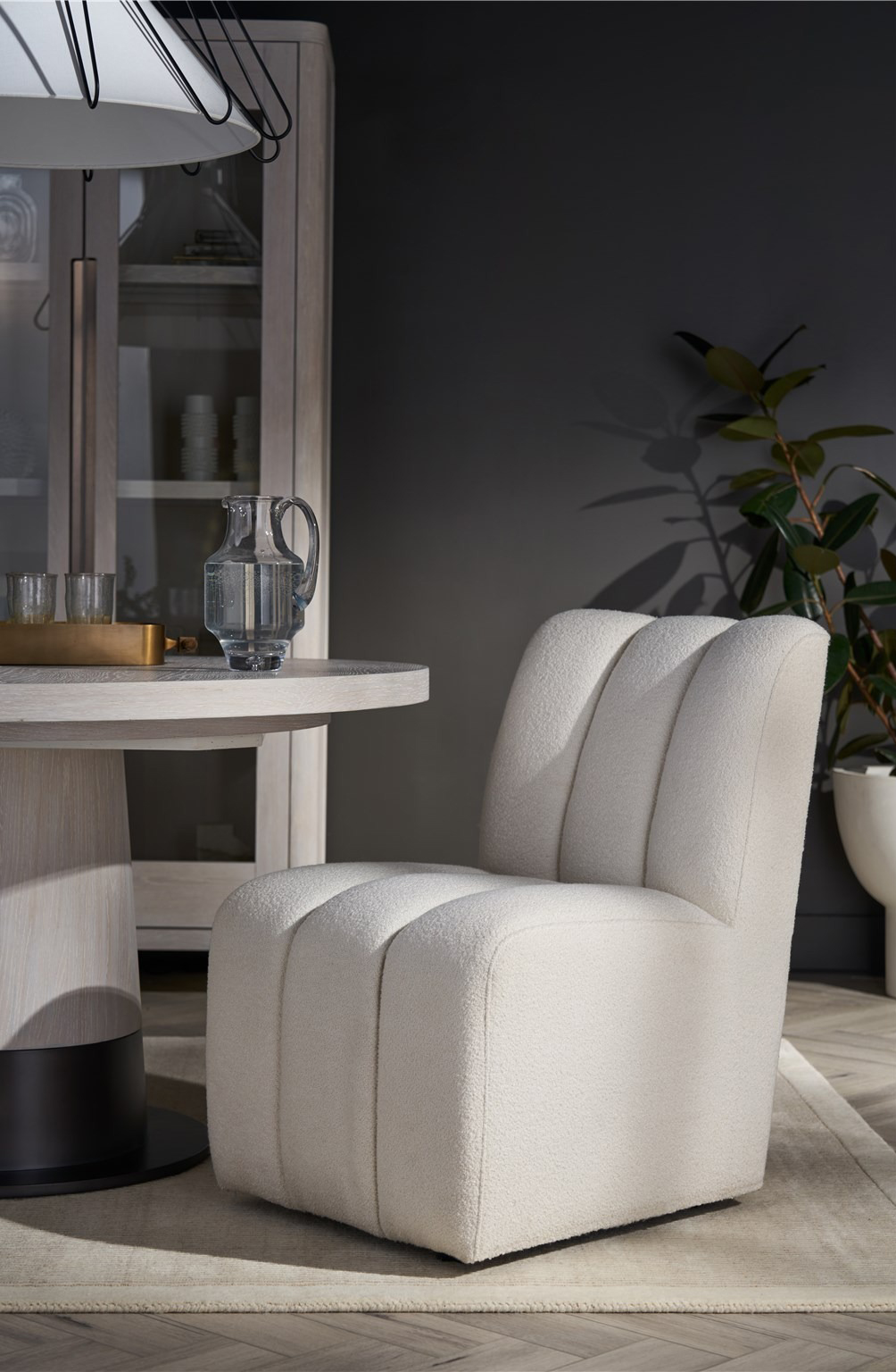 Solara Wood/Metal Dining Room Set