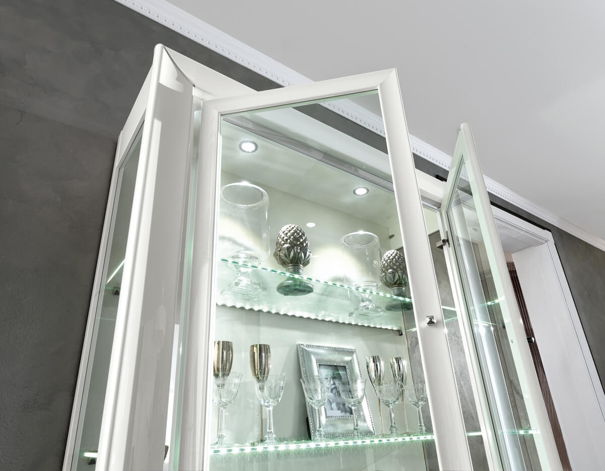 Dama Bianca China Cabinet w/2 Doors by Camelgroup, Italy