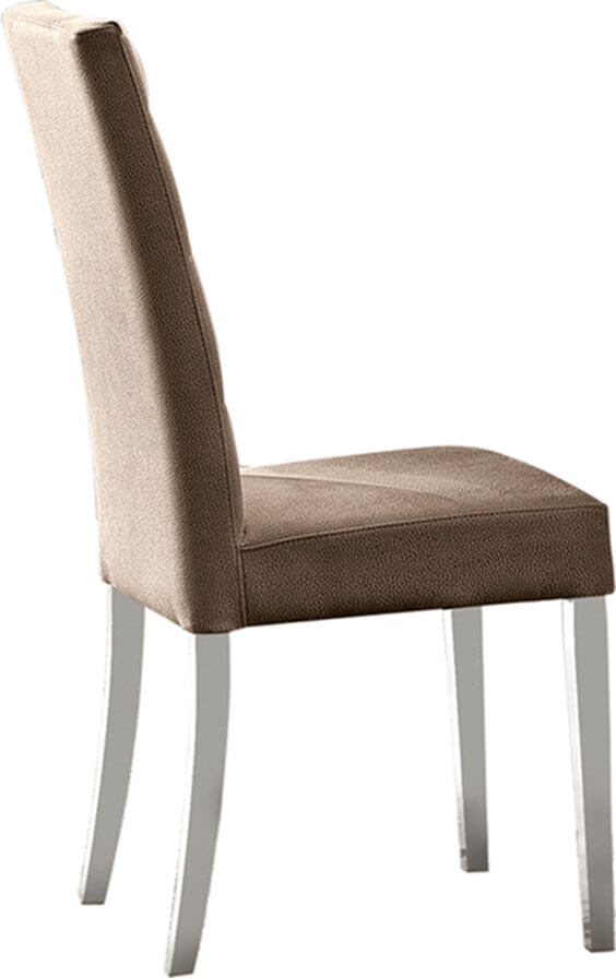 Dama Bianca Eco-Leather Dining Chair by Camelgroup, Italy