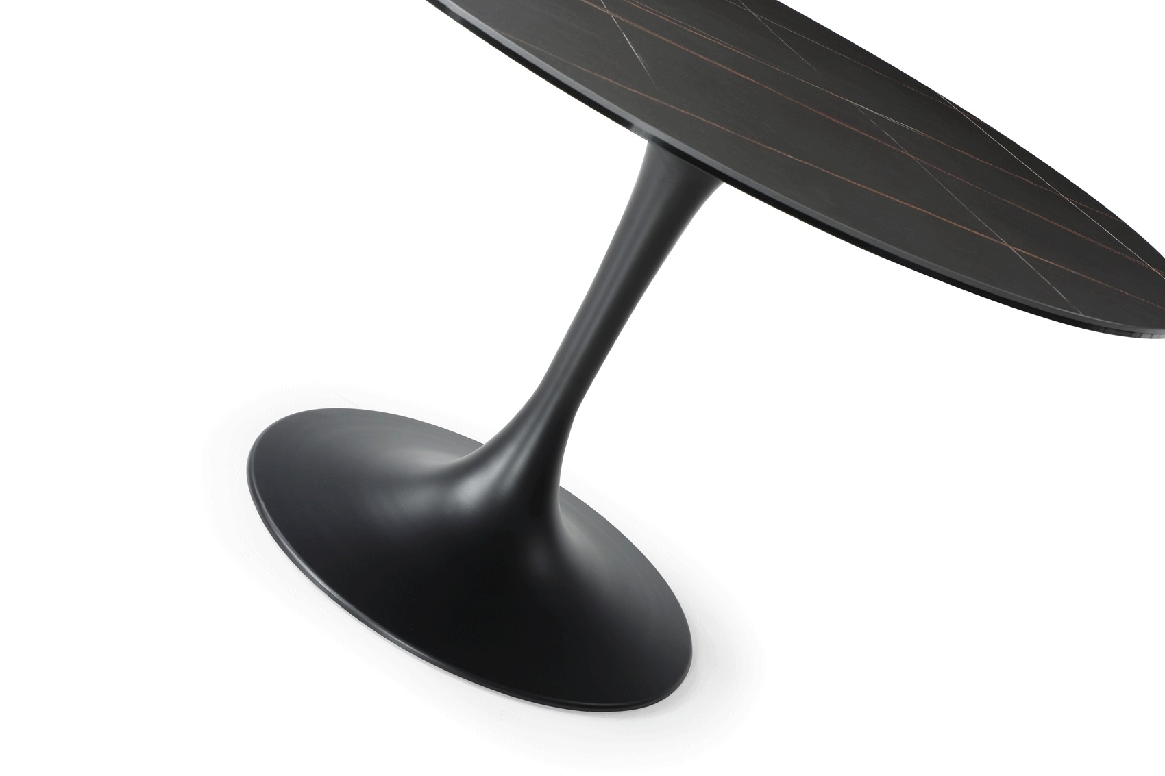 9088 Glass/Ceramic Round Dining Table