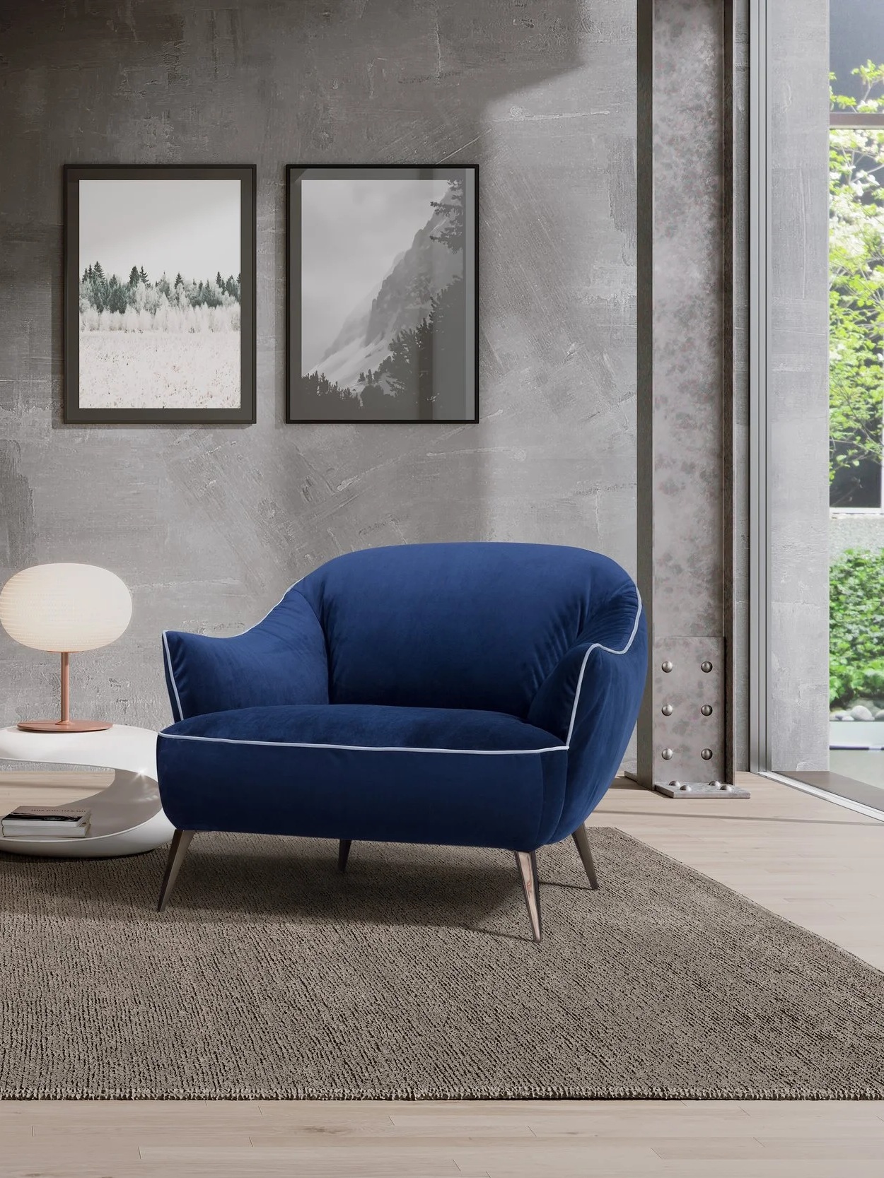 Diva Fabric Armchair