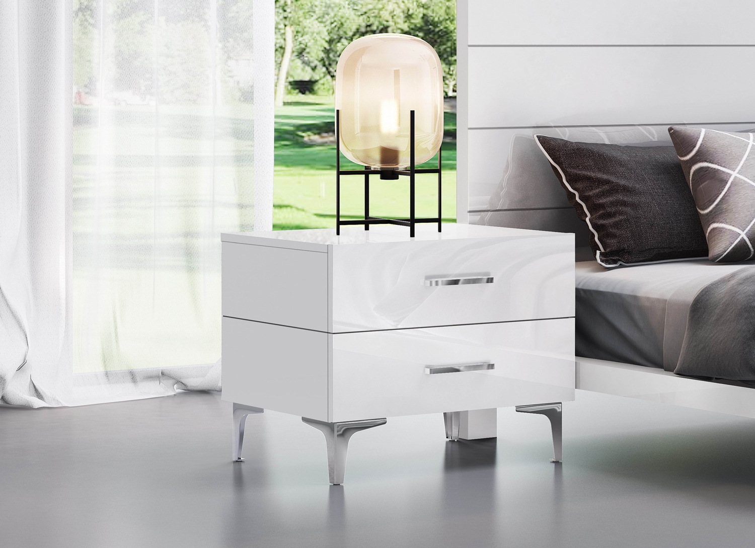 Diva Wood Nightstand