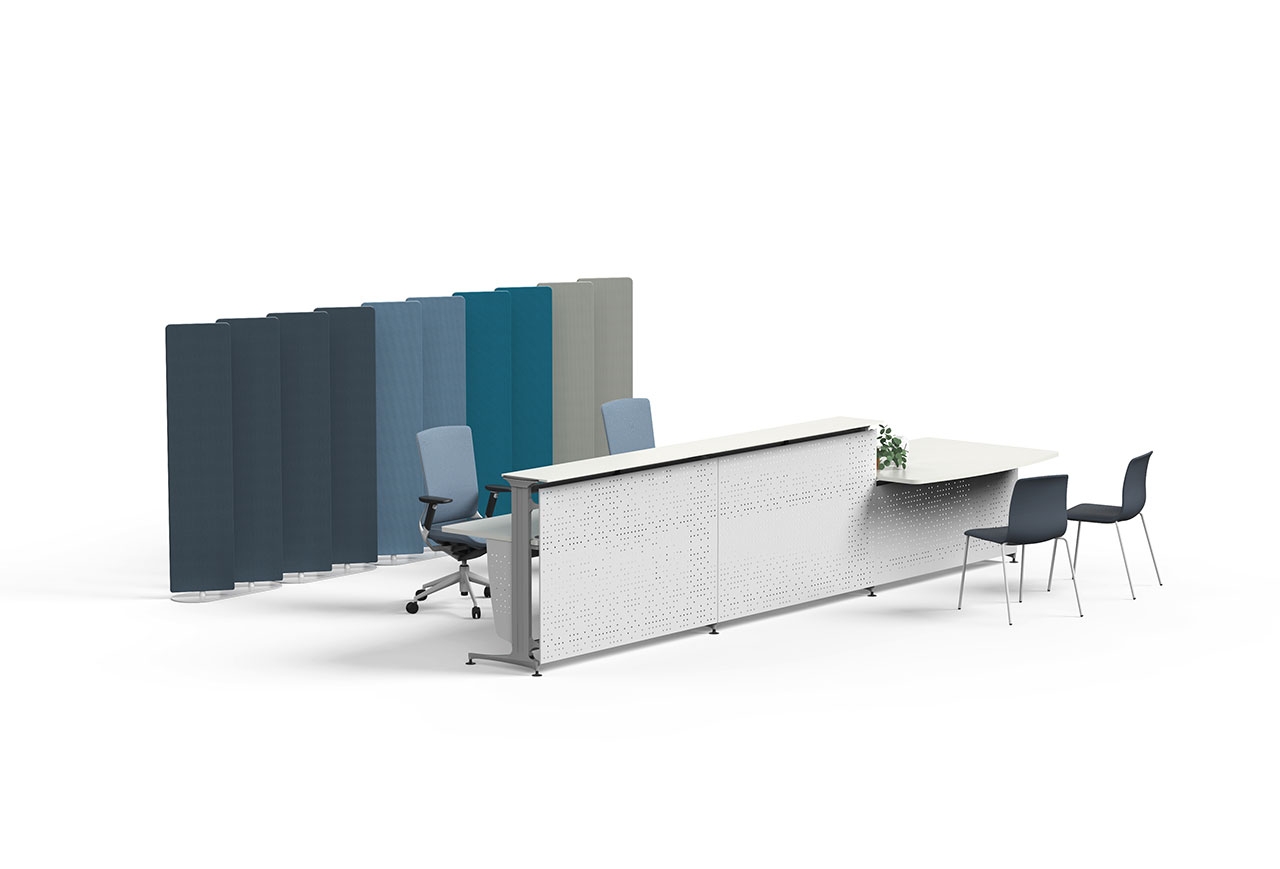 360 Office Protective Acoustic Screen Divider