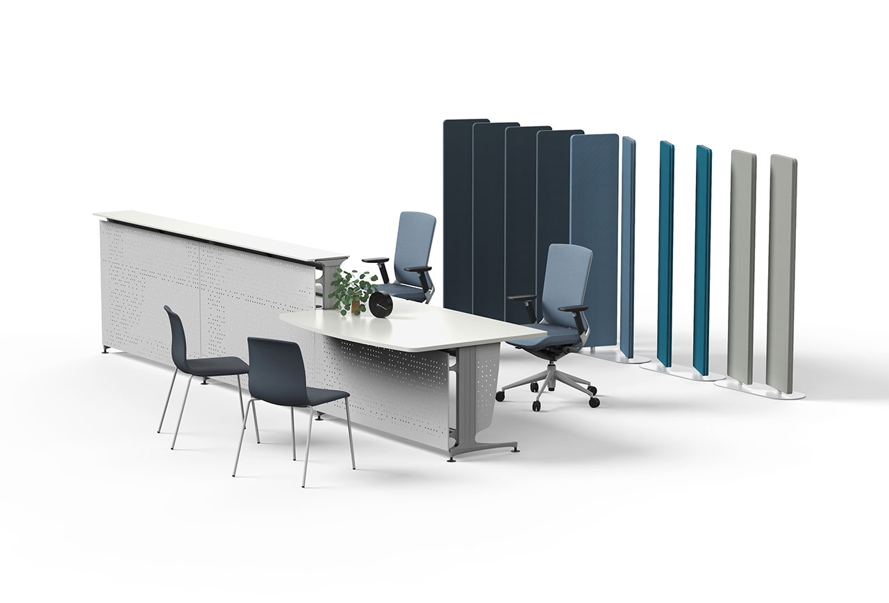 360 Office Protective Acoustic Screen Divider