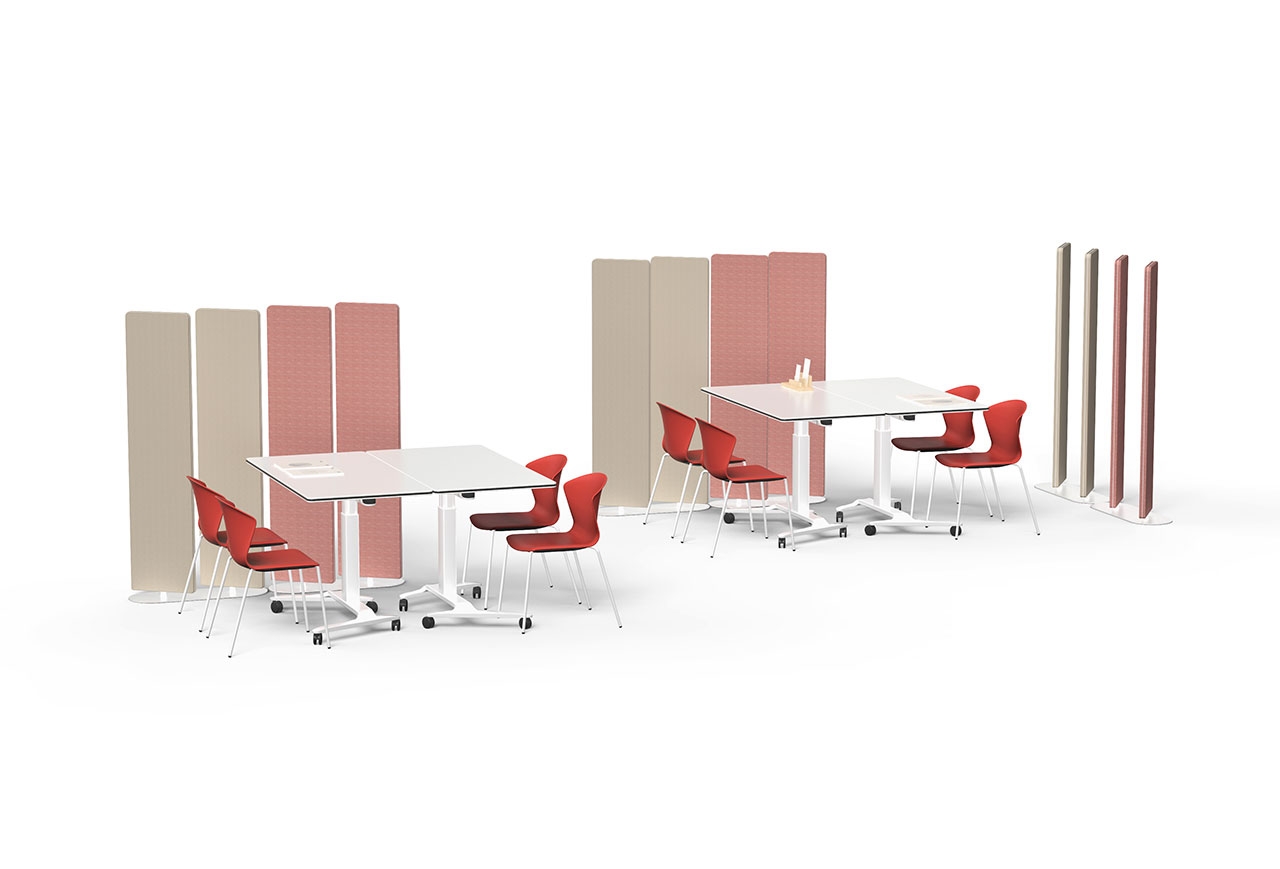 360 Office Protective Acoustic Screen Divider