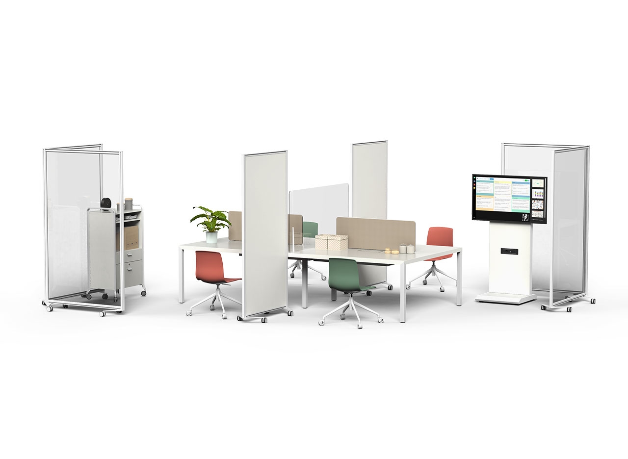 Split Office Lightweight Structural Customizable Panel Divider