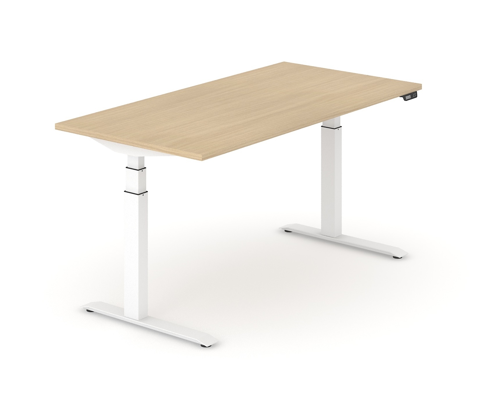 Active 63" Adjustable 3-Column Sit-Stand Office Desk