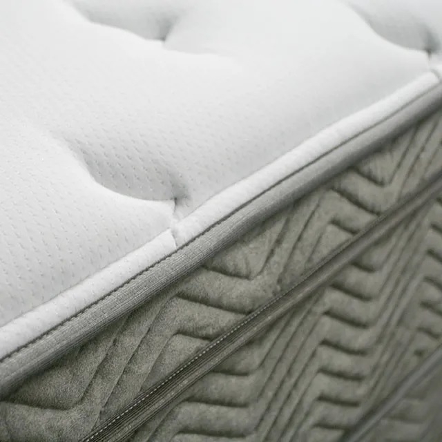 Afton 12" Euro Box Pocket Coil Fabric Foam Mattress, California King Size
