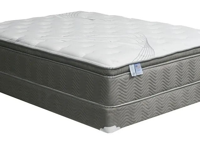 Afton 12" Euro Box Pocket Coil Fabric Foam Mattress, California King Size