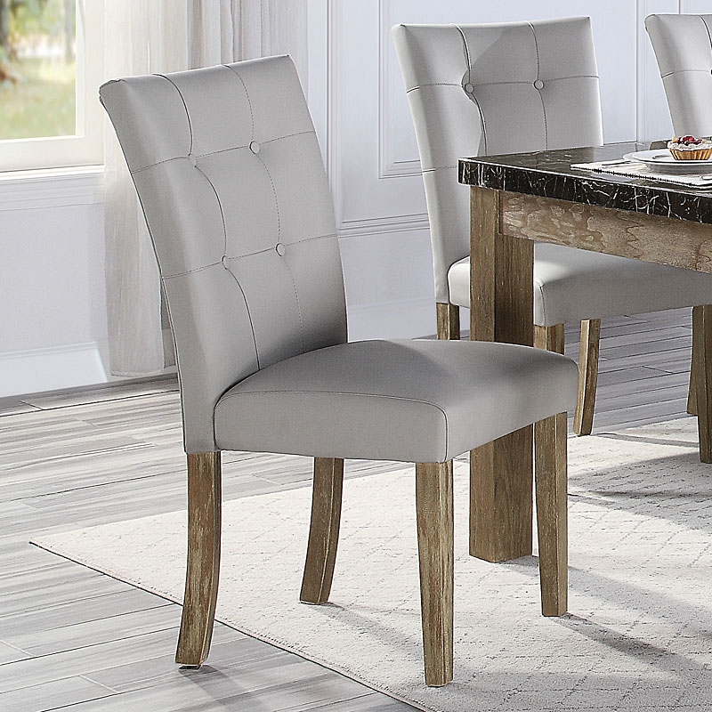 Charnell PU/Wood Dining Side Chair
