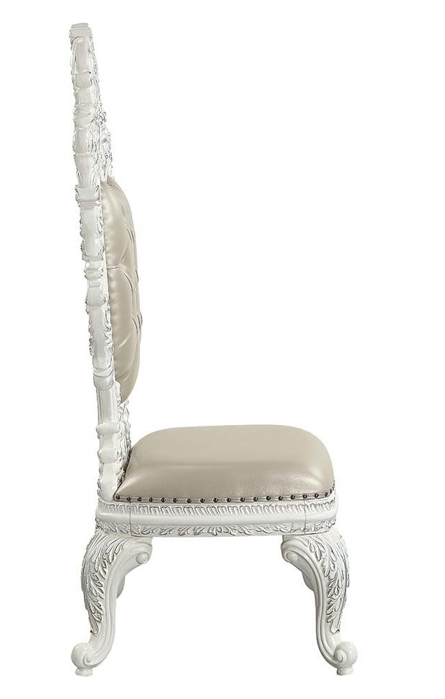 Vanaheim PU/Wood Tufted Dining Side Chair