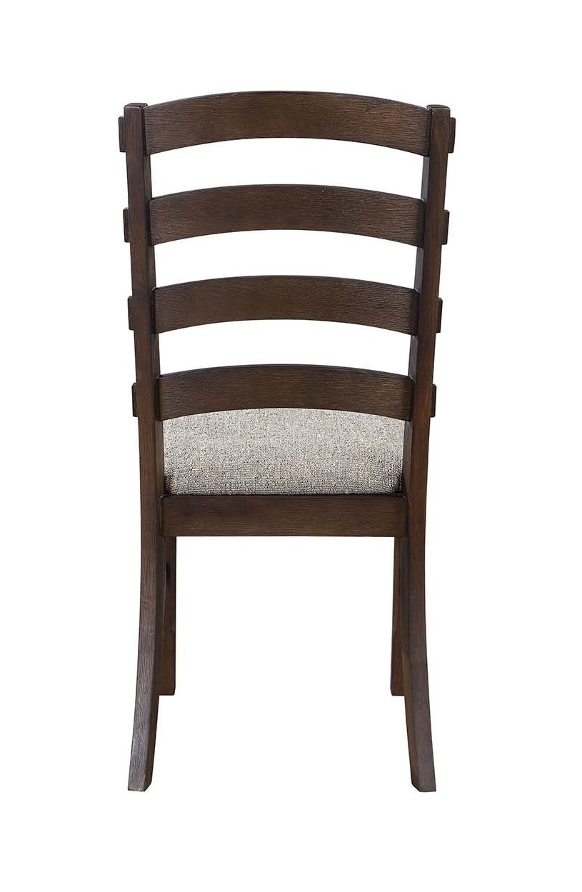 Pascaline Fabric/Wood Dining Side Chair