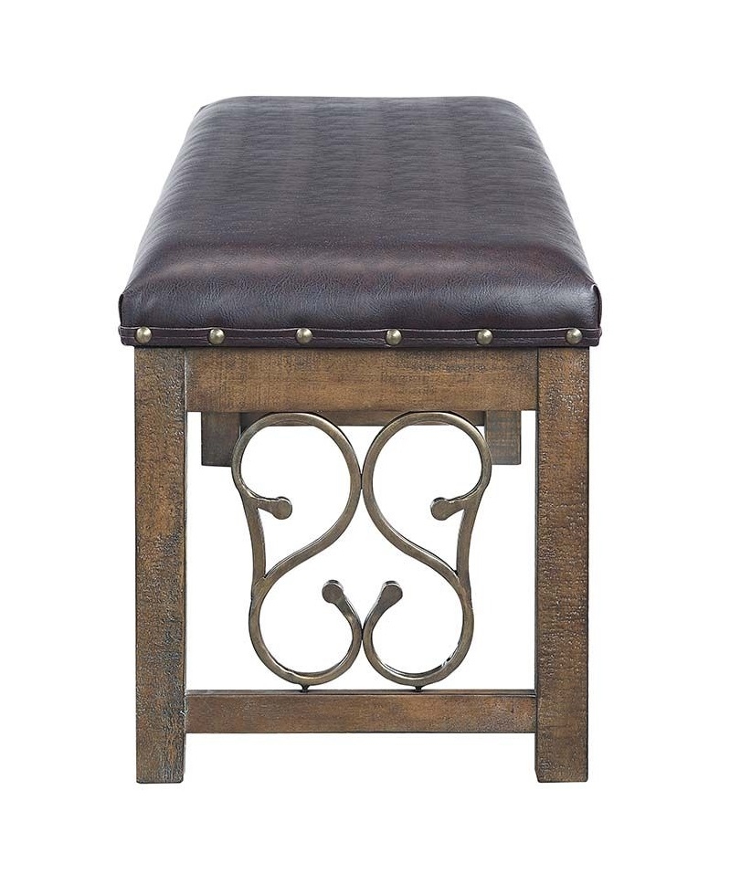 Raphaela Wood/Metal Rectangular Dining Room Set