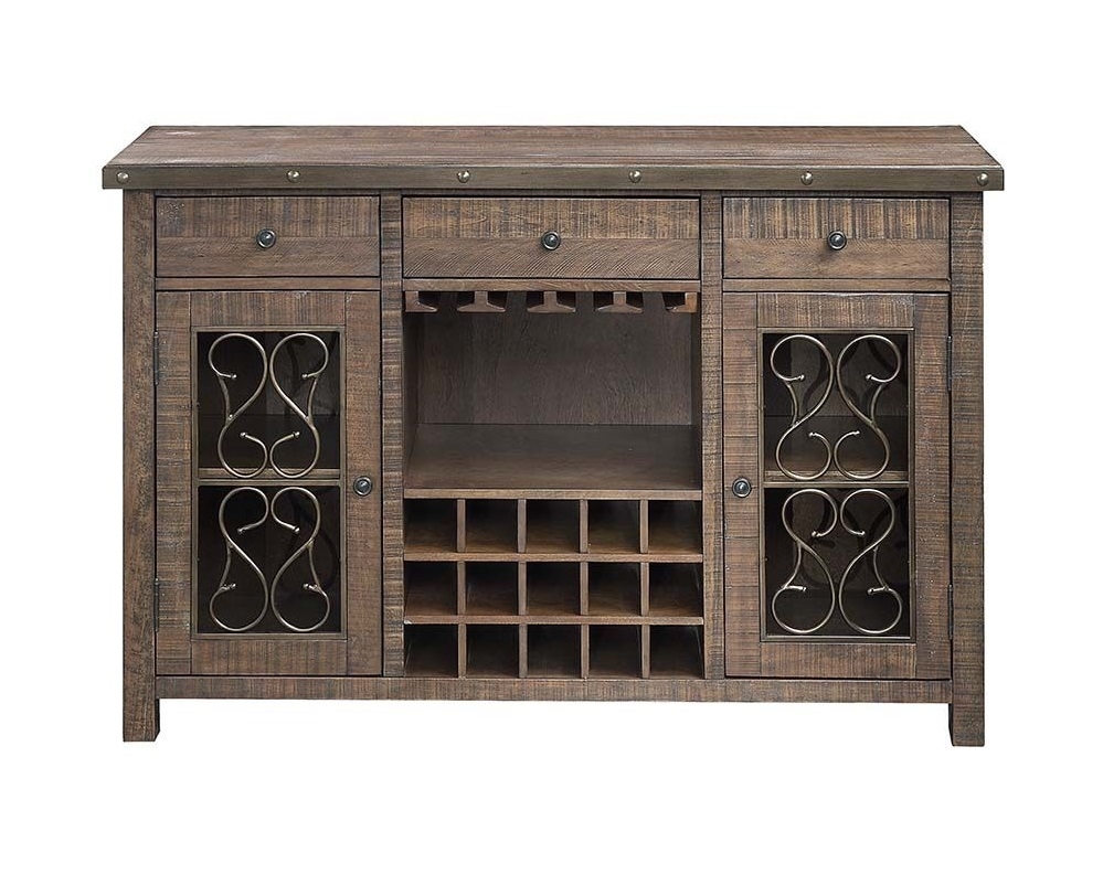 Raphaela Wood Server w/2 Doors & 3 Drawers