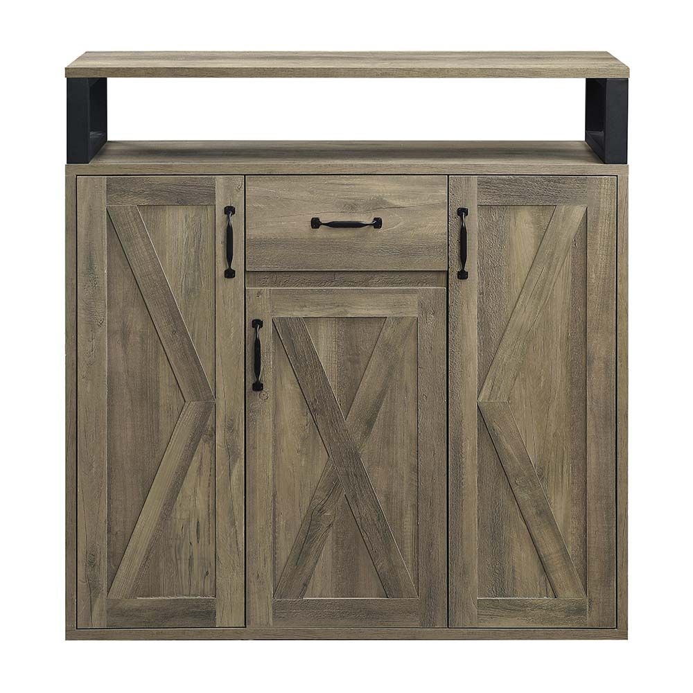 Abiram Wood Server w/Drawer & 3 Doors