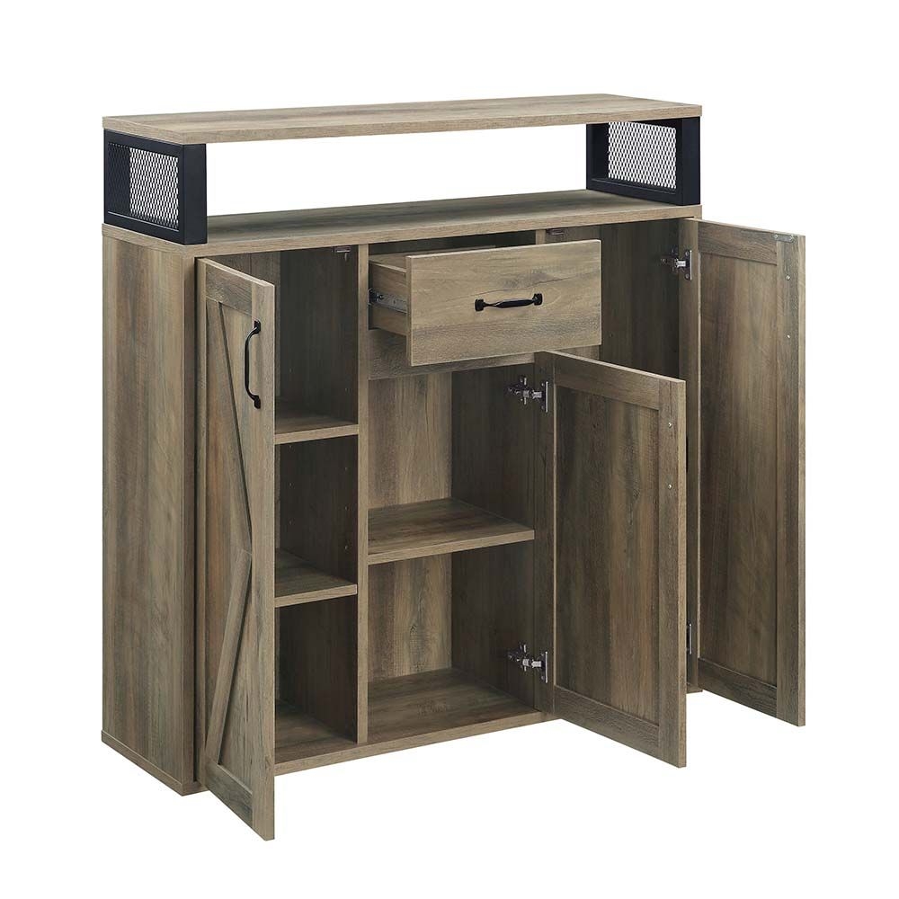 Abiram Wood Server w/Drawer & 3 Doors