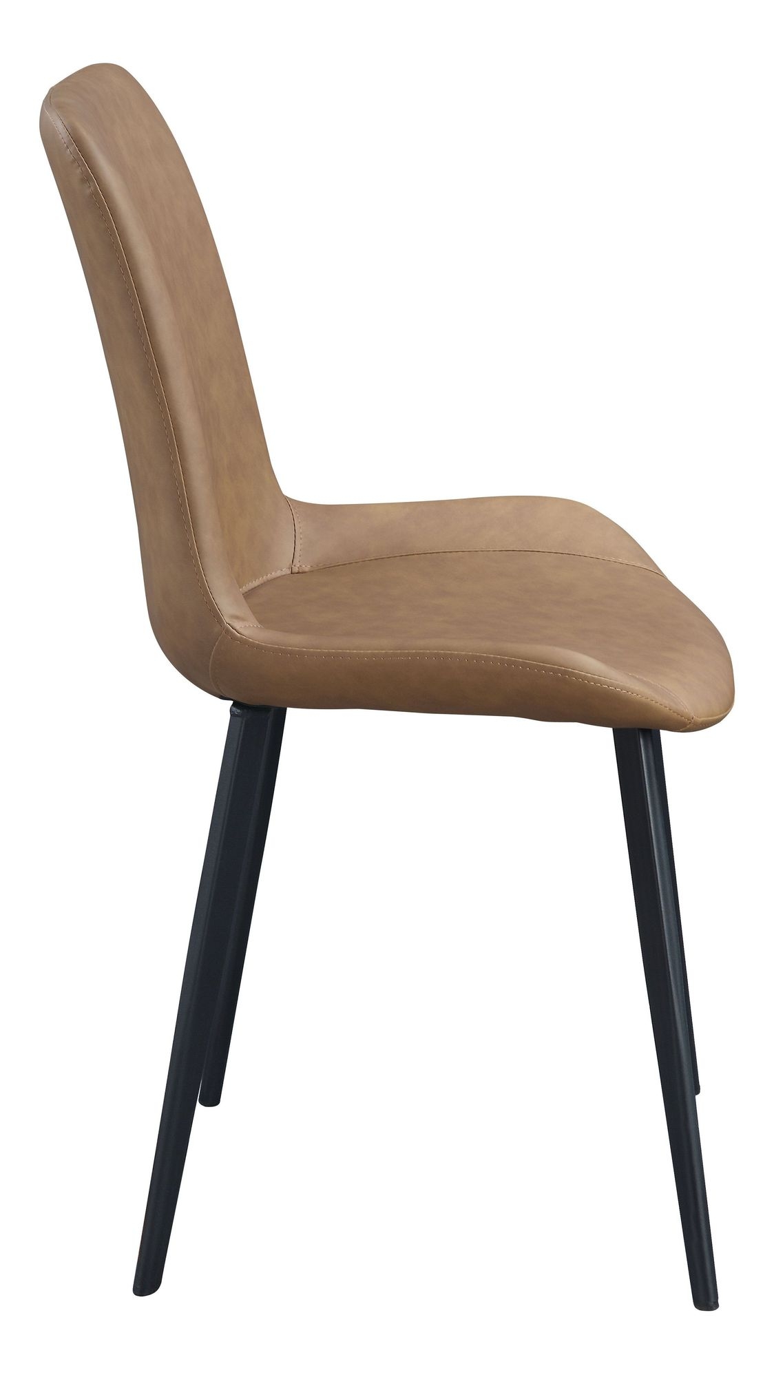 Abiram PU/Metal Dining Side Chair