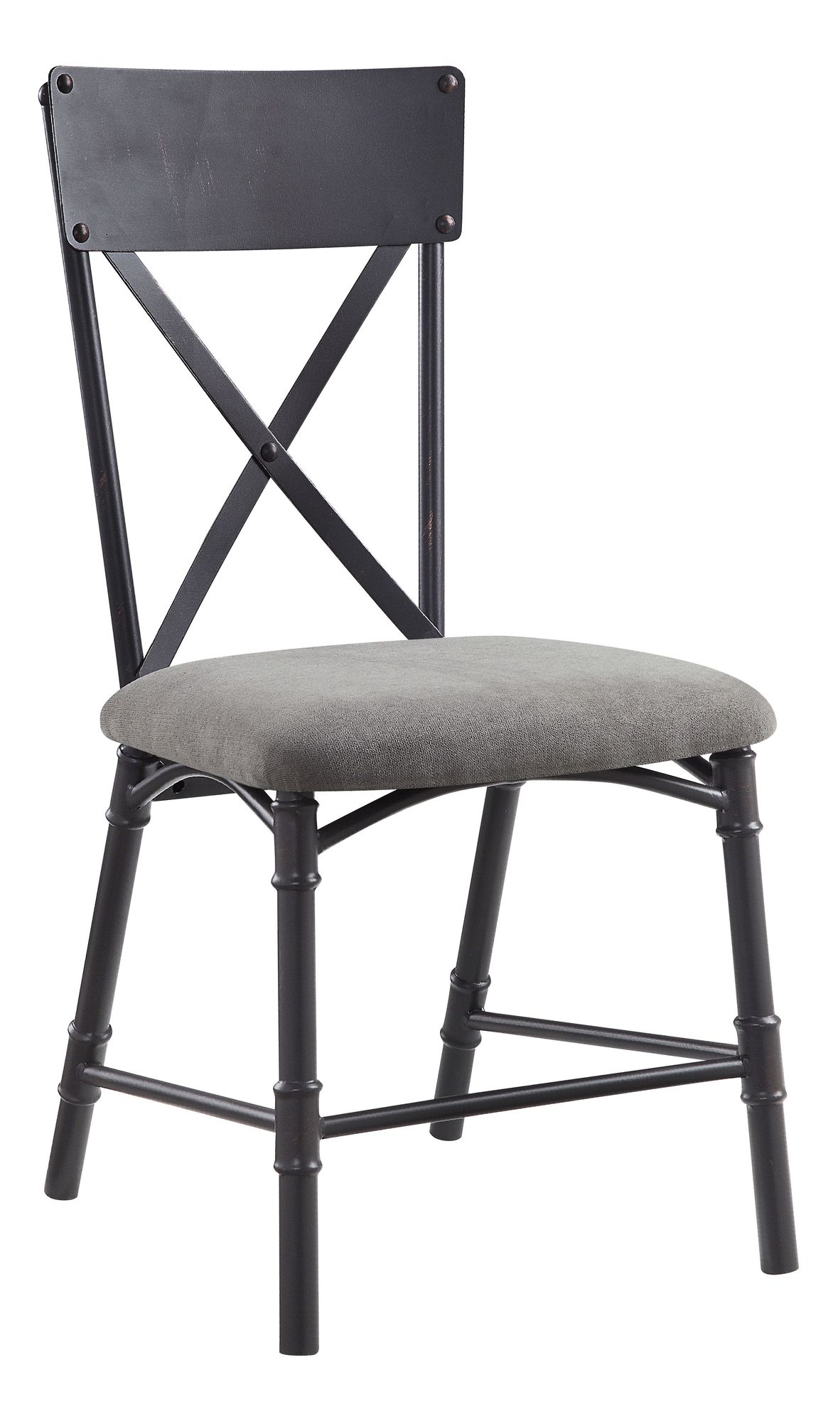 Edina Fabric/Metal Dining Side Chair